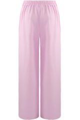 Pleated Wide Leg Flowing Trouser