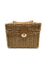 Natural Wicker Box Bag