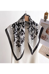 Floral Print Neckerchief 