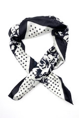 Floral Print Neckerchief 