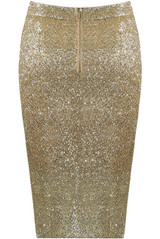 Glitter Knee Length Skirt