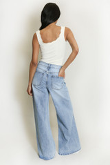 Denim Palazzo Jeans