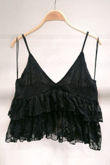 Floral Frilled Cami Top 