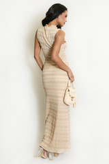 Textured Midi Skirt