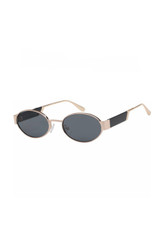 Oval Metal Sunglasses
