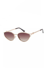 Cat Eye Sunglasses With Knot Detail