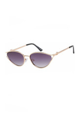 Cat Eye Sunglasses With Knot Detail