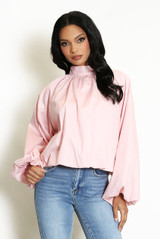 Open Back Blouse