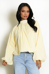 Open Back Blouse