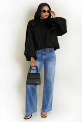 Open Back Blouse