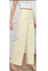 Wide Leg Denim Jeans