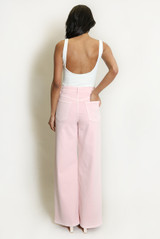 Wide Leg Denim Jeans