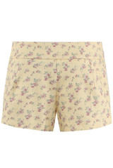Vintage Floral Low Rise Mini Shorts