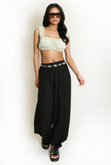 Cuffed Harem Trousers