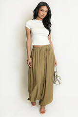 Cuffed Harem Trousers