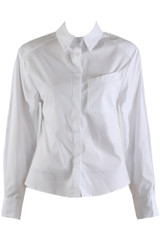 Tie Back Cotton Shirt 