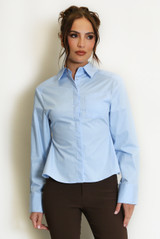 Tie Back Cotton Shirt 