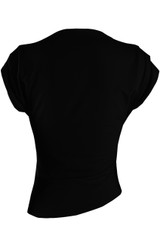 High Neck Asymmetric Crop Top