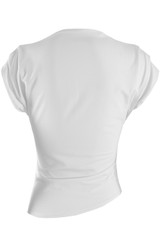 Asymmetric Short Sleeve Ruched Top