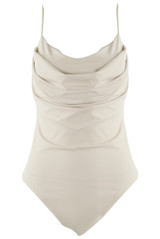 Drape Cowl Neck Bodysuit - 9 Colours