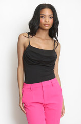 Drape Cowl Neck Bodysuit - 9 Colours