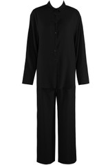 Loose Fit Blouse And Drawstring Trouser Set