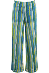 Zig Zag  Elasticated Waist Trouser