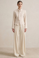 Fitted Shirt With Tie