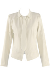 Fitted Shirt With Tie