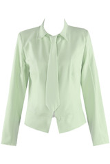 Fitted Shirt With Tie