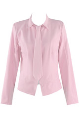 Fitted Shirt With Tie