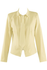 Fitted Shirt With Tie