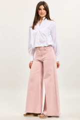 Large Wide Leg Denim Jeans