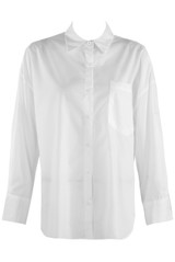 Cut Out Bow Back Shirt