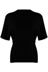 Fine Knit Short Sleeve Top 