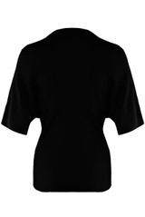 Fine Knit Short Sleeve Top 