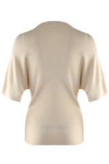 Fine Knit Short Sleeve Top 