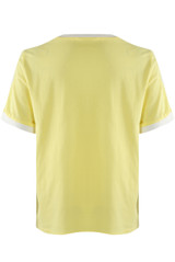Textured Lemon Motif T-Shirt 