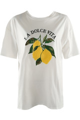 Lemon Motif Tee