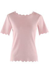Scallop Detail Top