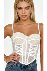 Lace Corset Top