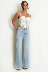 Lace Corset Top
