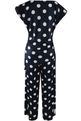 Padded Shoulders Asymmetric Top And Trouser Co-Ord