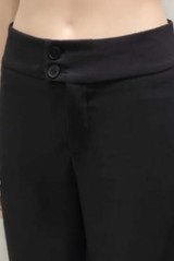 Double Button Flare Trousers