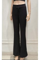 Double Button Flare Trousers