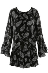 Anglaise Frill Detail Shift Dress