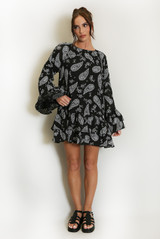 Anglaise Frill Detail Shift Dress