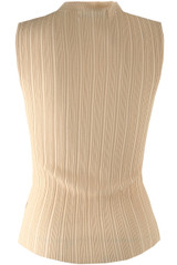 Soft Knit Ribbed Mock Neck Top