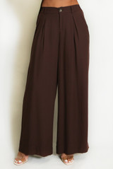 Wide Hem Trousers
