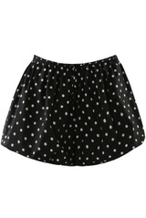 Polka Dots Bubble Hem Shorts